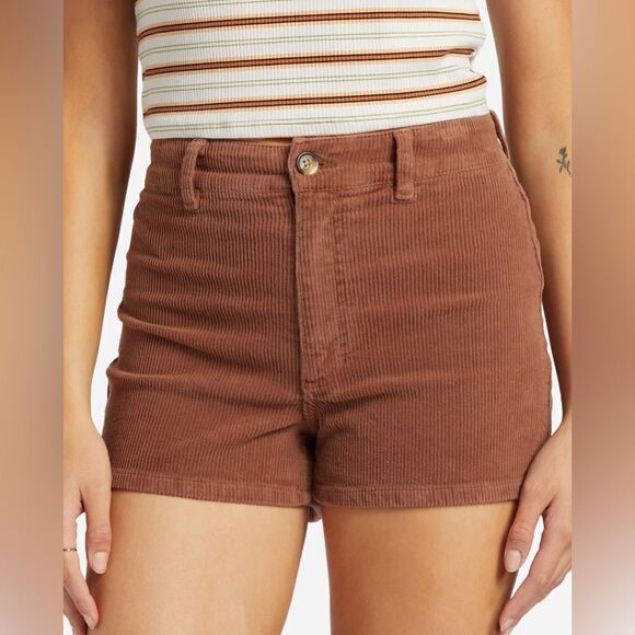 Billabong Free Fall Corduroy Shorts - Toasted Coconut - Picture 4 of 5